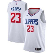 LA Clippers #23 Joe Cooper Jersey -White