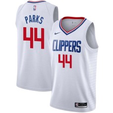 LA Clippers #44 Cherokee Parks Jersey -White