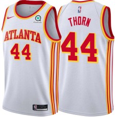 Atlanta Hawks #44 Rod Thorn Jersey -White