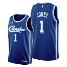 Los Angeles Lakers #1 Earl Jones Jersey -Blue Crenshaw