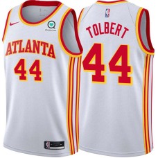Atlanta Hawks #44 Ray Tolbert Jersey -White