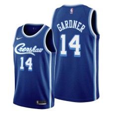 Los Angeles Lakers #14 Earl Gardner Jersey -Blue Crenshaw