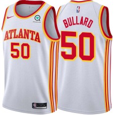 Atlanta Hawks #50 Matt Bullard Jersey -White