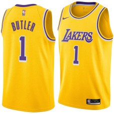 Los Angeles Lakers #1 Caron Butler Jersey -Gold