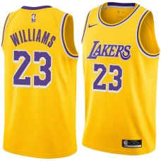 Los Angeles Lakers #23 Lou Williams Jersey -Gold