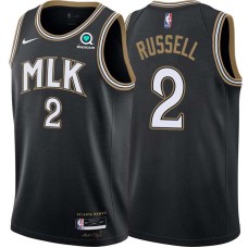 Atlanta Hawks #2 Walker Russell Jersey -Black 2020-21 City