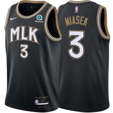 Atlanta Hawks #3 Stan Miasek Jersey -Black 2020-21 City