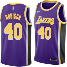 Los Angeles Lakers #40 Dave Robisch Jersey -Purple