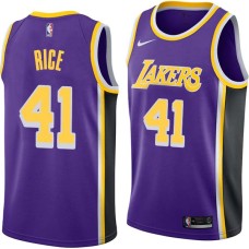 Los Angeles Lakers #41 Glen Rice Jersey -Purple