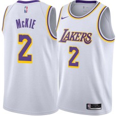 Los Angeles Lakers #2 Aaron McKie Jersey -White