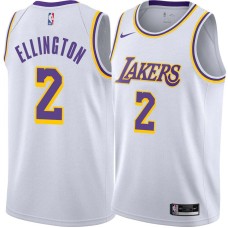 Los Angeles Lakers #2 Wayne Ellington Jersey -White