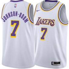 Los Angeles Lakers #7 Darius Johnson-Odom Jersey -White