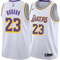 Los Angeles Lakers #23 Lou Hudson Jersey -White