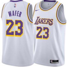 Los Angeles Lakers #23 Von Wafer Jersey -White