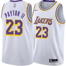 Los Angeles Lakers #23 Gary Payton II Jersey -White