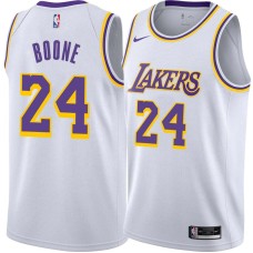 Los Angeles Lakers #24 Ron Boone Jersey -White