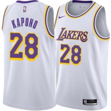 Los Angeles Lakers #28 Jason Kapono Jersey -White