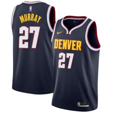 Denver Nuggets #27 Jamal Murray Jersey -Navy