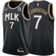 Atlanta Hawks #7 Jared Cunningham Jersey -Black 2020-21 City