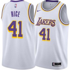 Los Angeles Lakers #41 Glen Rice Jersey -White