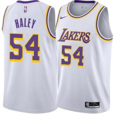 Los Angeles Lakers #54 Jack Haley Jersey -White