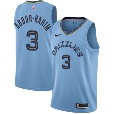 Memphis Grizzlies #3 Shareef Abdur-Rahim Jersey -Beale Street Light Blue