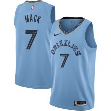 Memphis Grizzlies #7 Sam Mack Jersey -Beale Street Light Blue