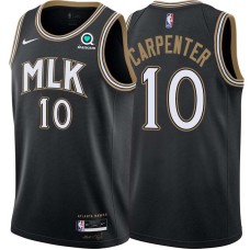 Atlanta Hawks #10 Bob Carpenter Jersey -Black 2020-21 City