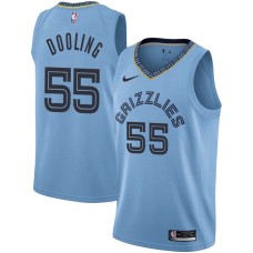 Memphis Grizzlies #55 Keyon Dooling Jersey -Beale Street Light Blue