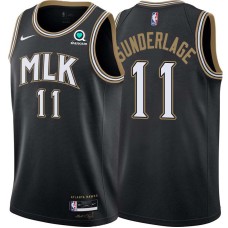 Atlanta Hawks #11 Don Sunderlage Jersey -Black 2020-21 City