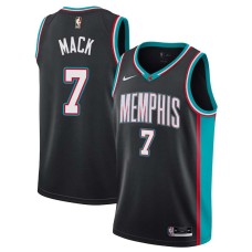 Memphis Grizzlies #7 Sam Mack Jersey -Black Throwback