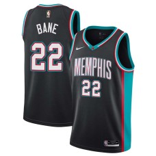 Memphis Grizzlies #22 Desmond Bane Jersey -Black Throwback