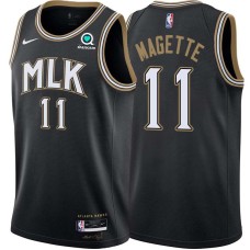 Atlanta Hawks #11 Josh Magette Jersey -Black 2020-21 City