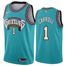 Memphis Grizzlies #1 DeMarre Carroll Jersey -Green Throwback