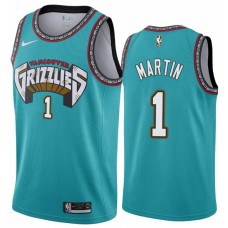 Memphis Grizzlies #1 Jarell Martin Jersey -Green Throwback