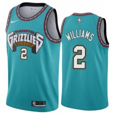 Memphis Grizzlies #2 Jason Williams Jersey -Green Throwback