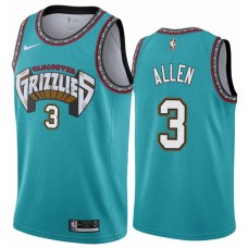 Memphis Grizzlies #3 Grayson Allen Jersey -Green Throwback