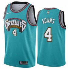 Memphis Grizzlies #4 Steven Adams Jersey -Green Throwback