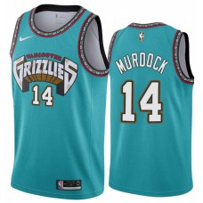 Memphis Grizzlies #14 Eric Murdock Jersey -Green Throwback