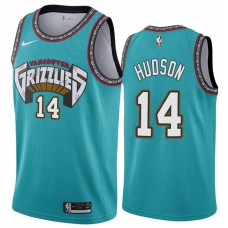 Memphis Grizzlies #14 Lester Hudson Jersey -Green Throwback