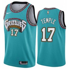 Memphis Grizzlies #17 Garrett Temple Jersey -Green Throwback