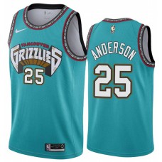 Memphis Grizzlies #25 Nick Anderson Jersey -Green Throwback