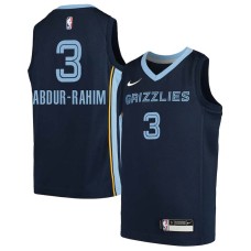 Memphis Grizzlies #3 Shareef Abdur-Rahim Jersey -Navy