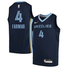 Memphis Grizzlies #4 Jordan Farmar Jersey -Navy