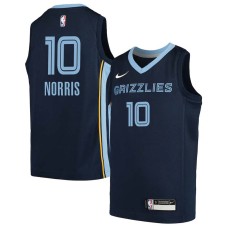 Memphis Grizzlies #10 Moochie Norris Jersey -Navy