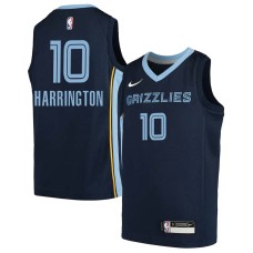 Memphis Grizzlies #10 Junior Harrington Jersey -Navy