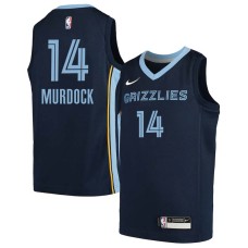 Memphis Grizzlies #14 Eric Murdock Jersey -Navy