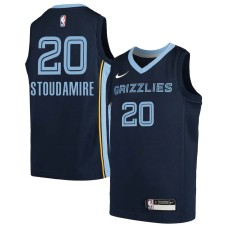 Memphis Grizzlies #20 Damon Stoudamire Jersey -Navy