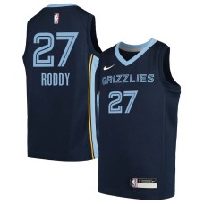 Memphis Grizzlies #27 David Roddy Jersey -Navy