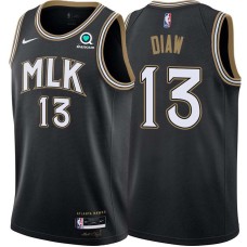 Atlanta Hawks #13 Boris Diaw Jersey -Black 2020-21 City